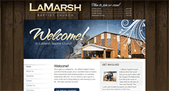 Desktop Screenshot of lamarshbaptist.com